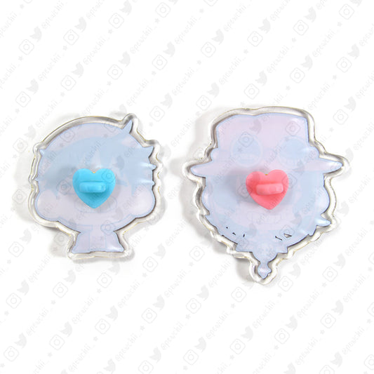 One Piece Acrylic Pins