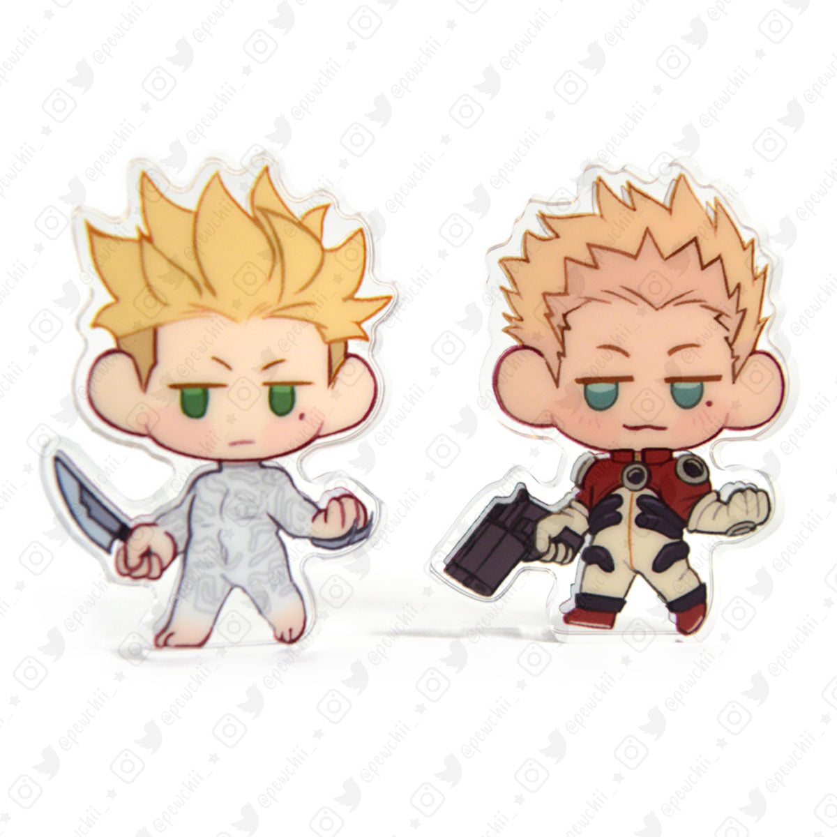 Trigun Thick Acrylic Standees