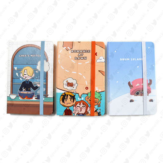One Piece Leatherette Notebooks