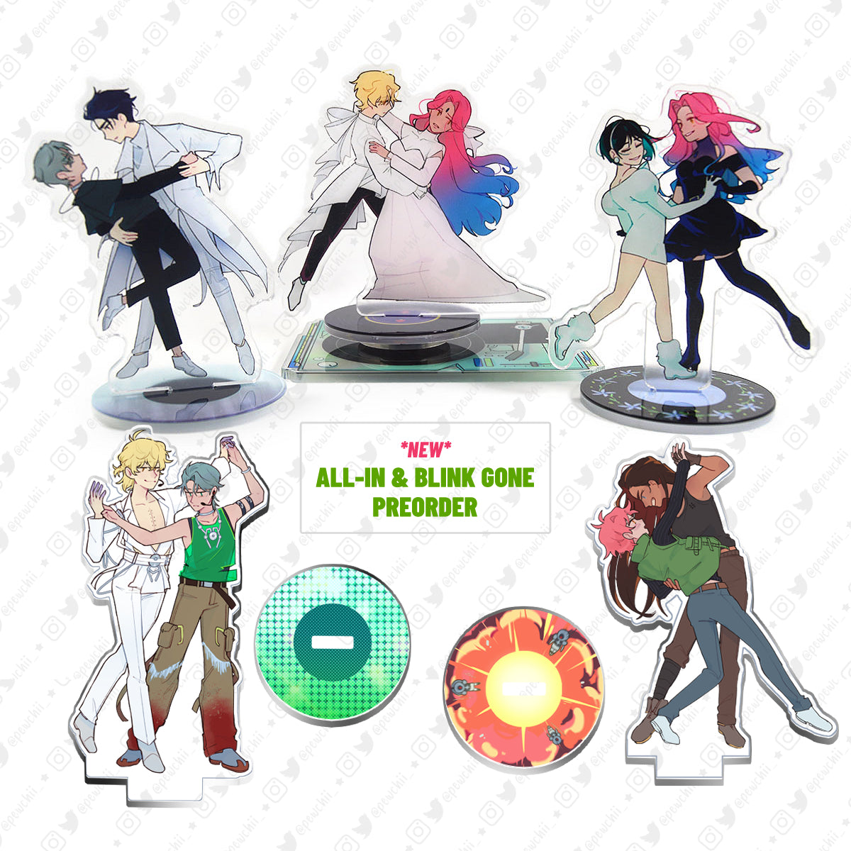 Alien Stage Spinning Standees