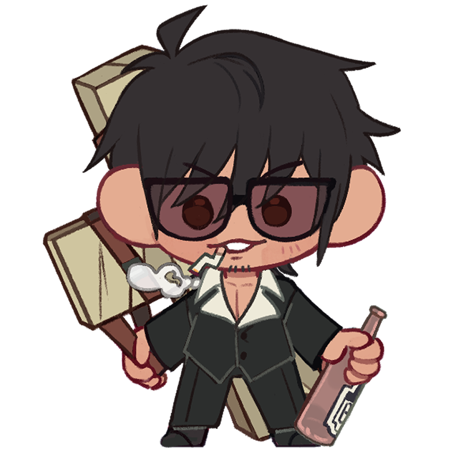 Trigun Thick Acrylic Standees