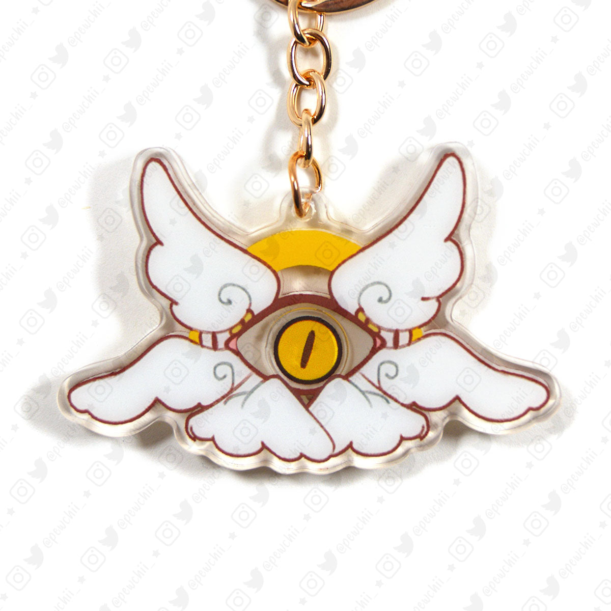 Angel Shaker Charm