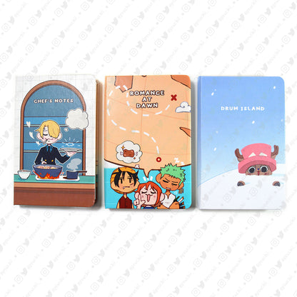 One Piece Leatherette Notebooks