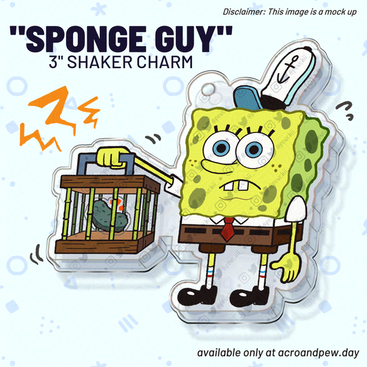 [PREORDER] Spongeb0b Shaker Charm