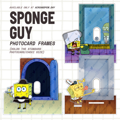 [PREORDER] Sponge-Guy Photocard Frames