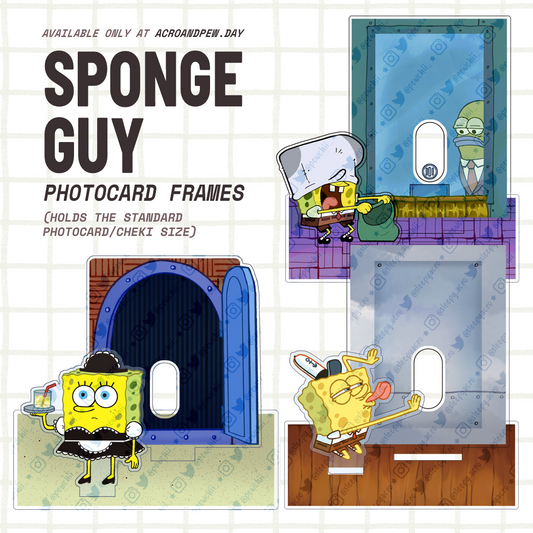 [PREORDER] Sponge-Guy Photocard Frames
