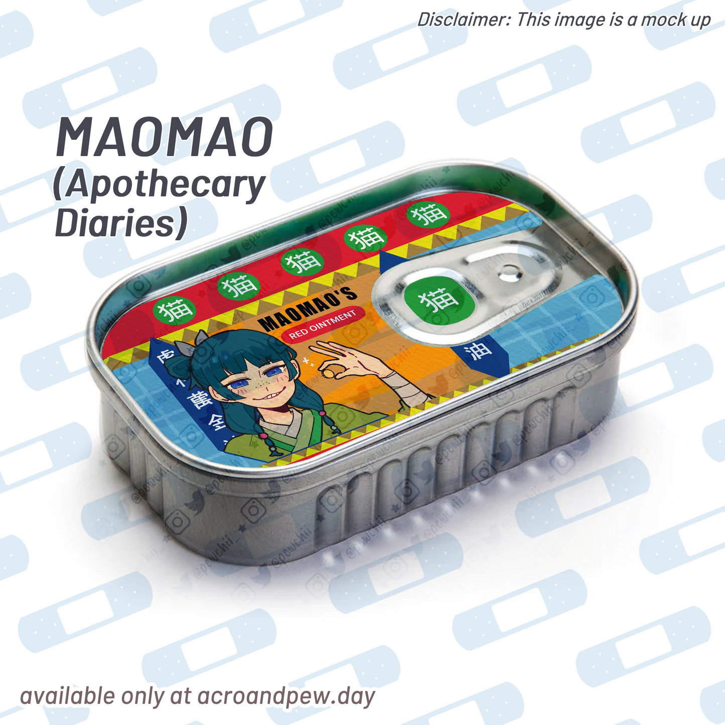 Character First Aid Tins
