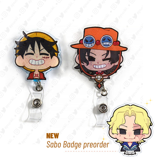 [PREORDER] One Piece Acrylic Badge Reels