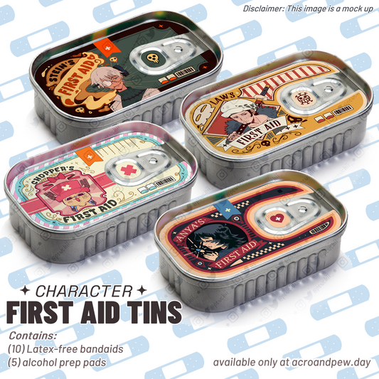 [PREORDER] Character First Aid Tins