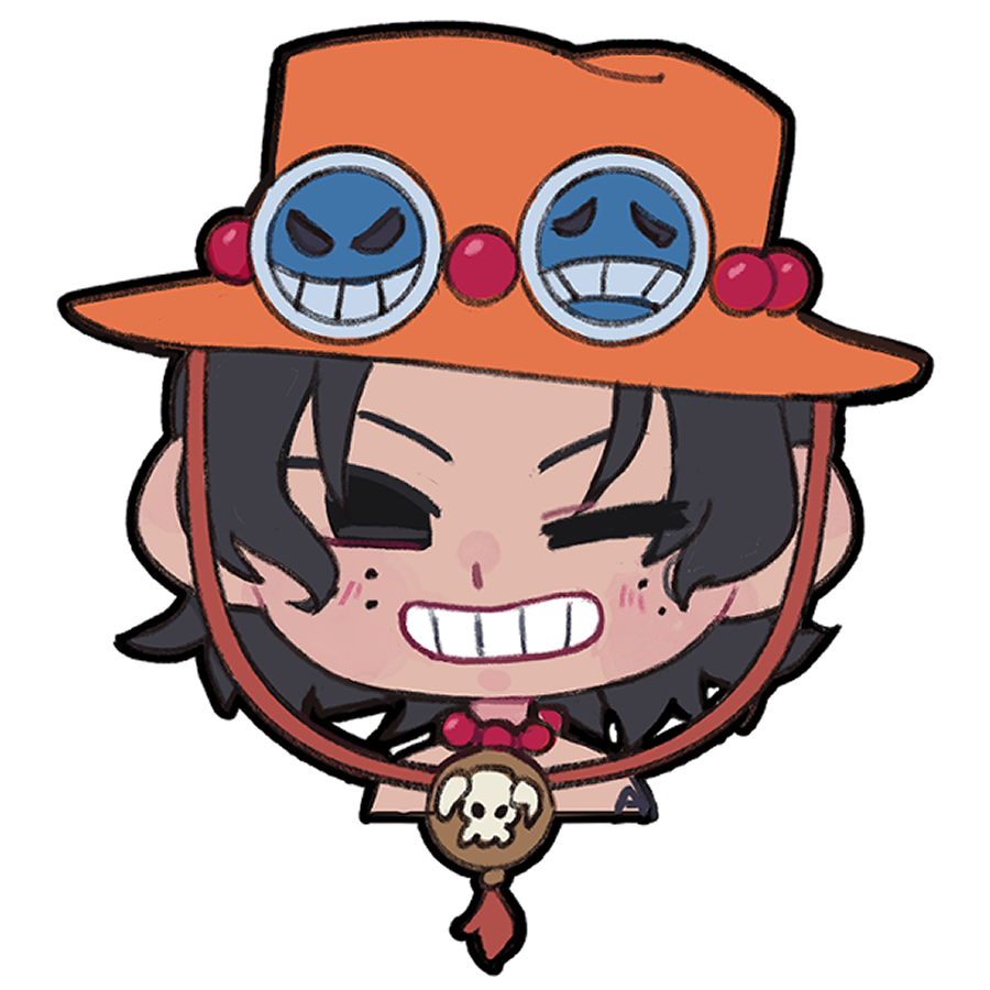 One Piece Acrylic Badges