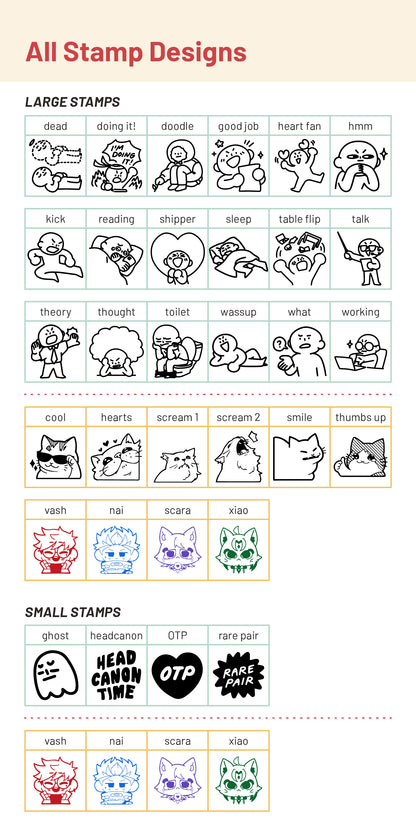 Pre-Inked Stamps