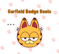 Garfield Acrylic Badge Reels
