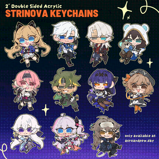 [PREORDER] 2" Strinova Keychains