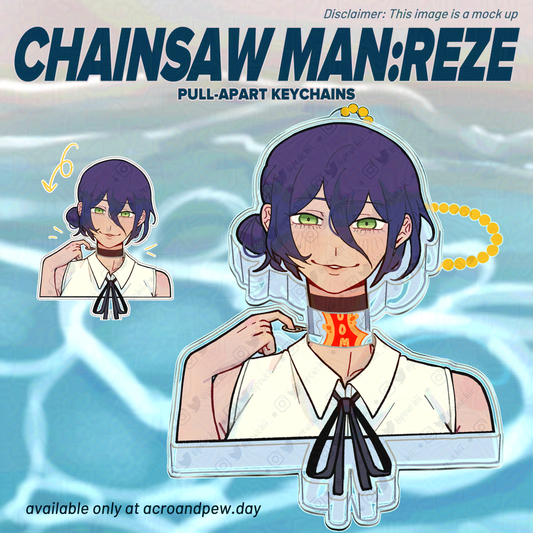 [PREORDER] CSM: Reze Pull-Apart Keychain