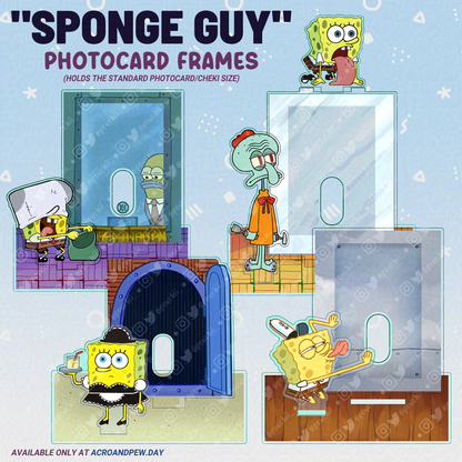 [PREORDER] Sponge-Guy Photocard Frames