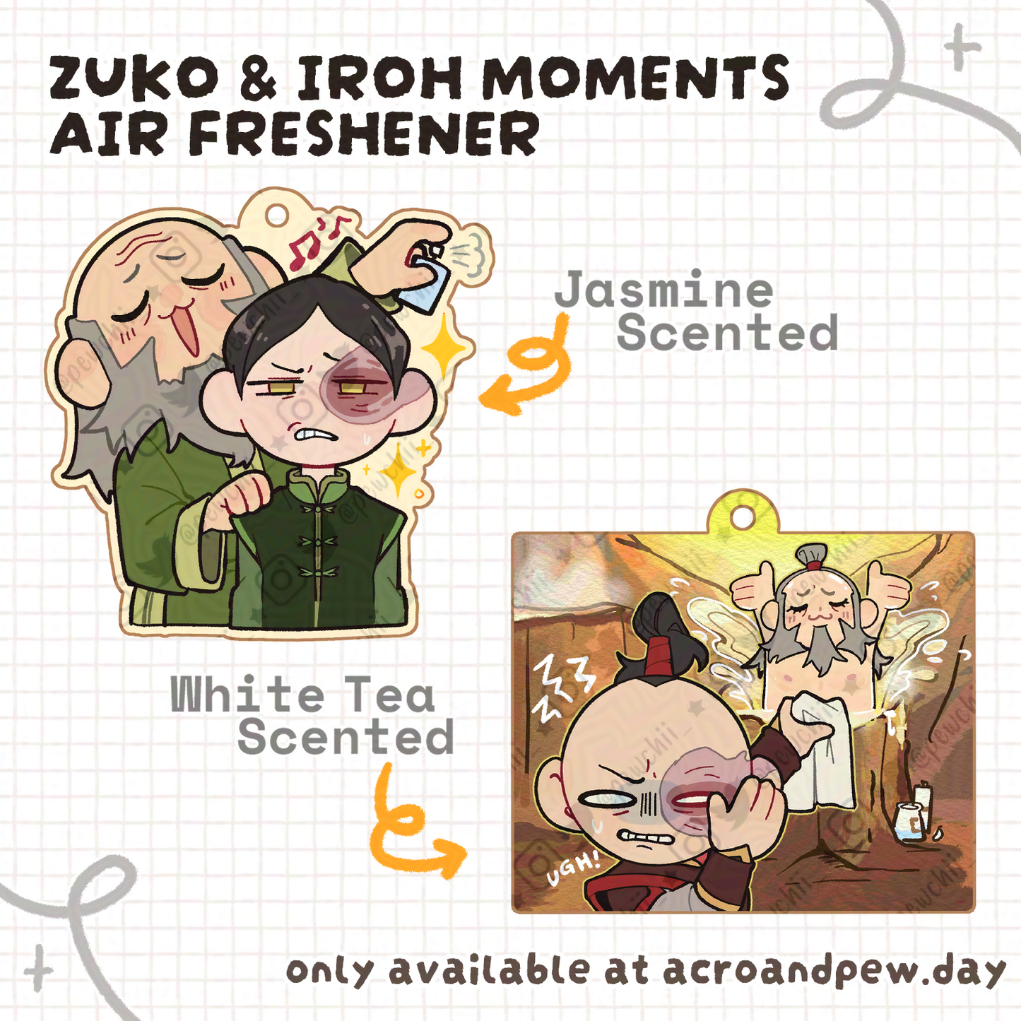 Zuko & Iroh Air Fresheners