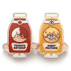 Todoroki & Bakugou Thick Acrylic Standees