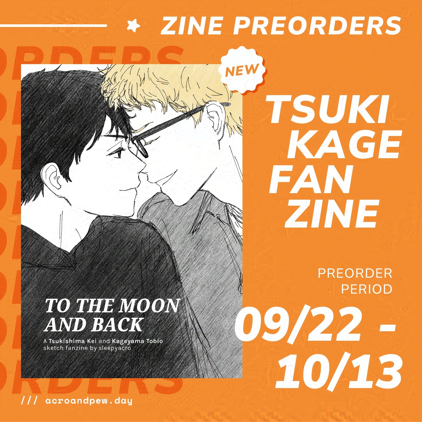 [PREORDER] To the Moon and Back (A Tsukikage Zine)
