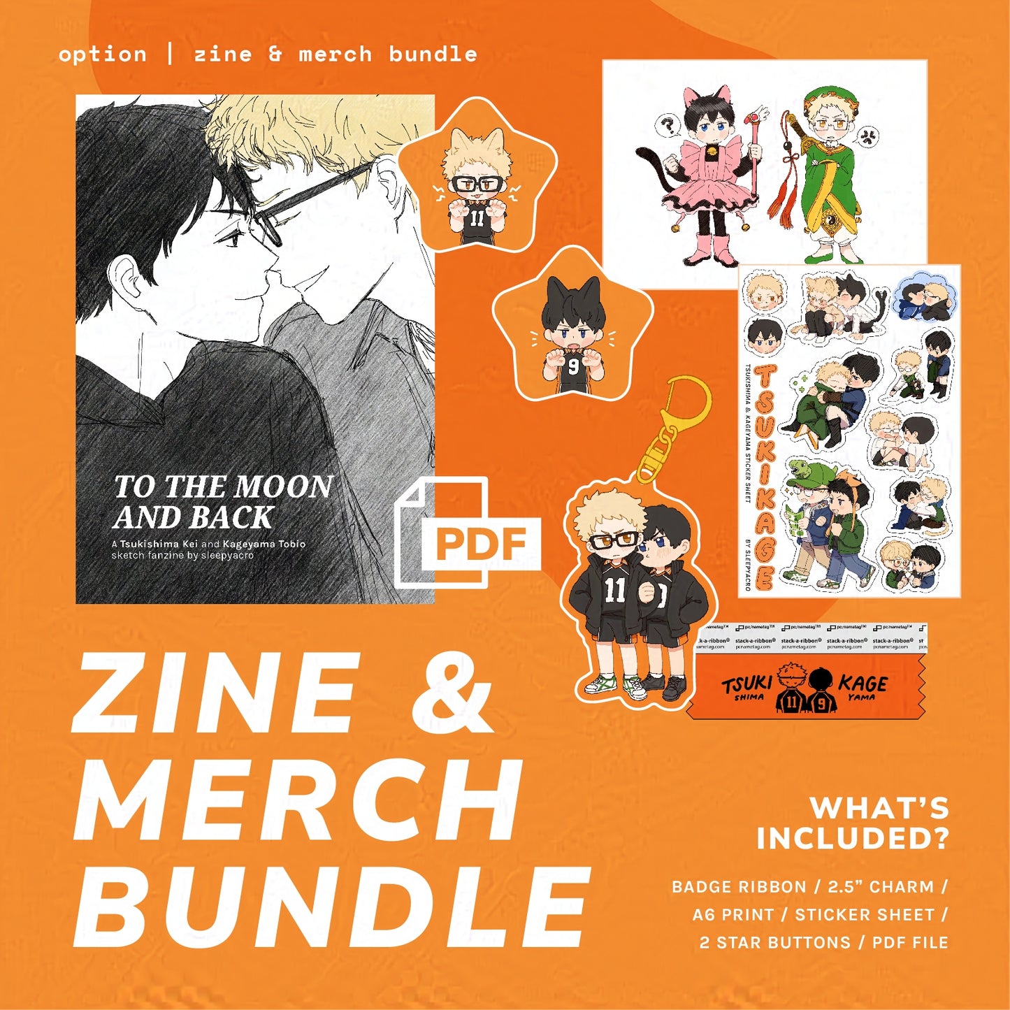 [PREORDER] To the Moon and Back (A Tsukikage Zine)
